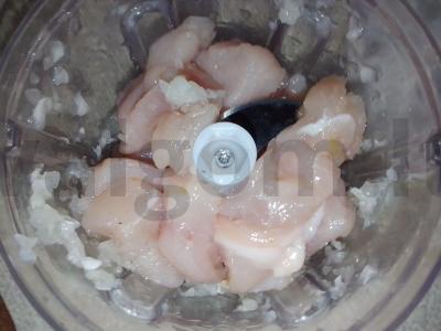 Aštrūs vištienos kotletai su grikių koše Žingsnis 1