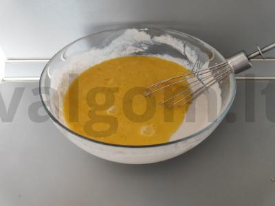 Mano pyragas ant rauginto pieno Žingsnis 2