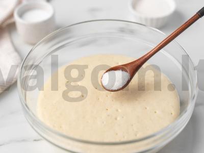 Namų pieno duona Žingsnis 3