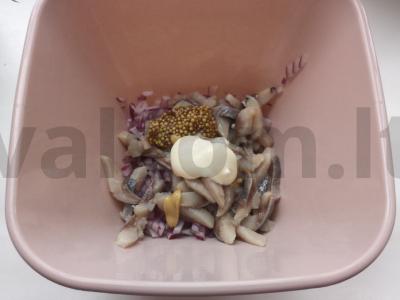 Sumuštiniai su silke ir garstyčiomis Žingsnis 4