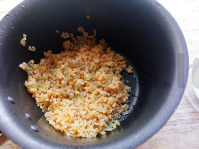 Salotas „Jūrinis bulgur“ Žingsnis 2