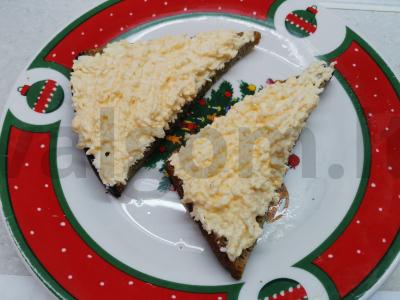 Sumuštiniai su rūkytomis silkėmis Žingsnis 2