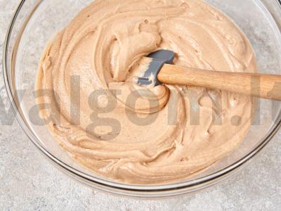 Minkšti šokoladiniai sausainiai Žingsnis 2