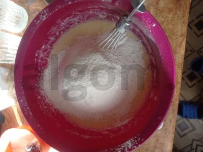 Vieniški vafliai Žingsnis 3