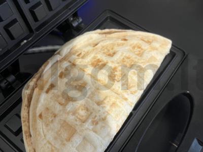 Uždara pica su dešra ir sūriu Žingsnis 7