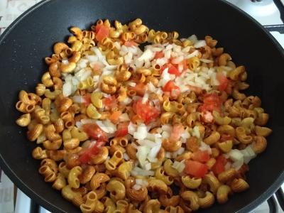 Makaronai pagal jūrininkų receptą naujai Žingsnis 3