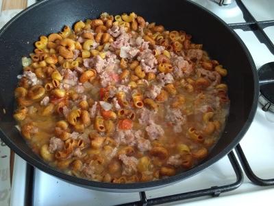 Makaronai pagal jūrininkų receptą naujai Žingsnis 5