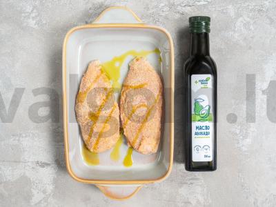 Vištienos filė parmezano trupiniuose Žingsnis 2