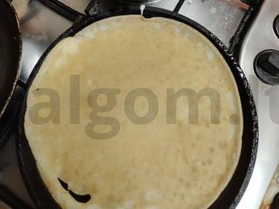 Kokosų blynai Žingsnis 5