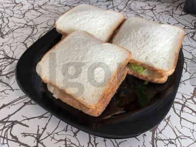 Daržovių ir šviežios kotletos sumuštinis Žingsnis 8