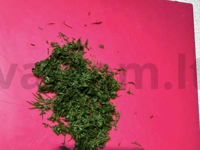 Skani lašinukų užtepėlė su žolelėmis Žingsnis 2