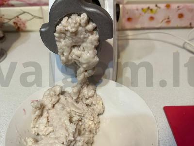 Skani lašinukų užtepėlė su žolelėmis Žingsnis 3