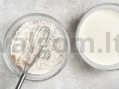 Sūrio nesaldžios vaflės Žingsnis 6