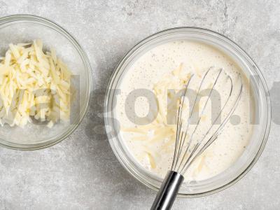 Sūrio nesaldžios vaflės Žingsnis 8