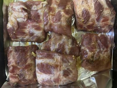 Kiaulienos šonkauliai medaus padaže Žingsnis 4