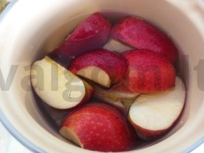 Greitai marinuoti obuoliai Žingsnis 3