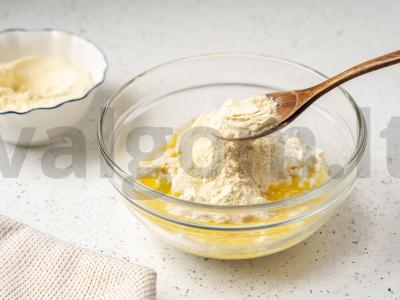 Varškės pyragas su špinatais Žingsnis 2