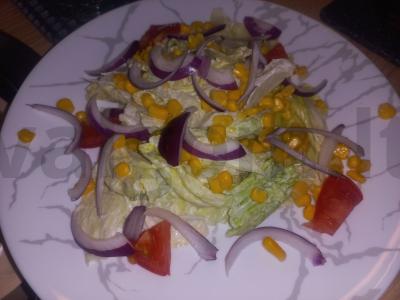 Vištienos kepenėlių salotos Žingsnis 3