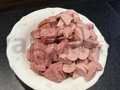 Karbonares makaronai grietinėlės padaže Žingsnis 2