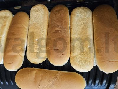 Traškūs hot-dogai su korėjietiška morkų salota Žingsnis 2