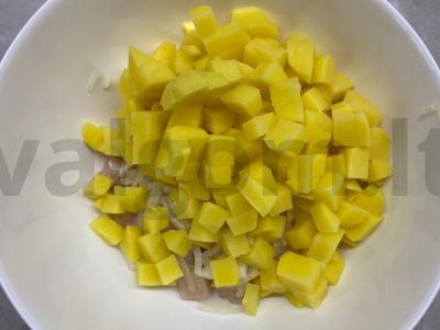 Keptas vištienos filė su bulvėmis Žingsnis 3