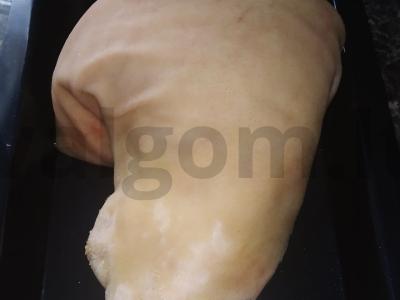 Karka marinate iš garstyčių, majonezo, sojų padažo ir česnako orkaitėje Žingsnis 1