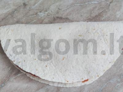 Daržovių kesadilija Žingsnis 2