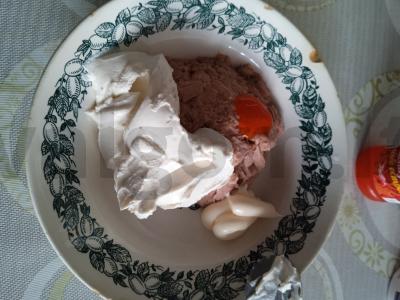 Tunas su varškės sūriu ir aštriu padažu Žingsnis 2