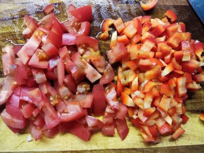 Kvesadija su vištiena Žingsnis 2