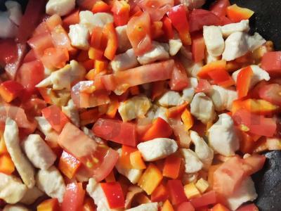 Kvesadija su vištiena Žingsnis 5