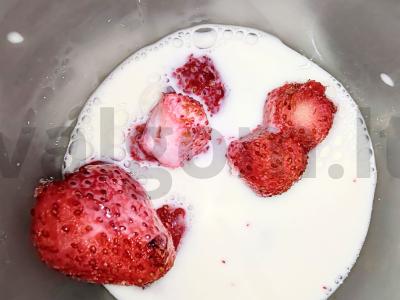 Skystas ledai „Braškė-viena“ Žingsnis 3