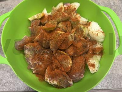 Šašlykas iš kiaulienos kaklo Žingsnis 4