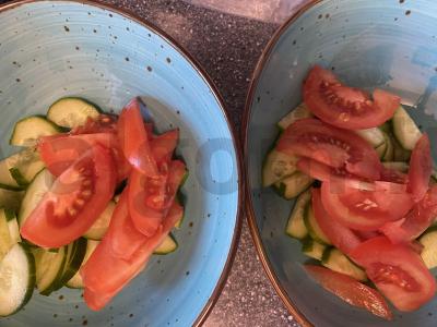 Porcijos fitneso salotų Žingsnis 2