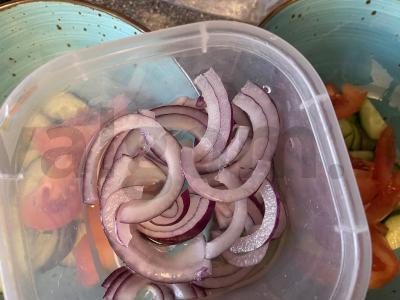 Porcijos fitneso salotų Žingsnis 3