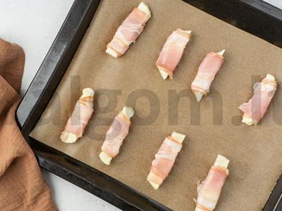 Halloumi su bekonu Žingsnis 2