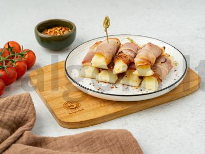 Halloumi su bekonu pagrindine nuotrauka
