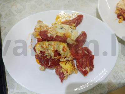 Kaukazo stiliaus kiaušinienė su pipirų mišiniu Žingsnis 8