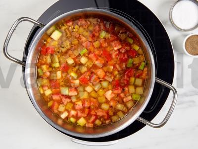 Sriuba „Ratatouille“ Žingsnis 5