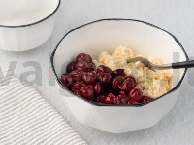 Varškės virtinukai su vyšniomis Žingsnis 2