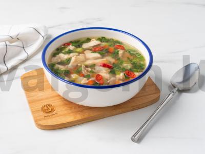 Kalakutų sparnų sriuba pagrindine nuotrauka