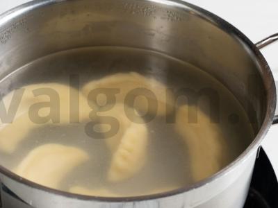 Koldūnai su kopūstais ir bulvėmis Žingsnis 7