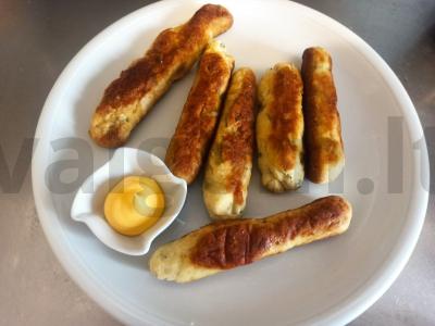 Svogūnų lazdelės vietoj duonos pagrindine nuotrauka