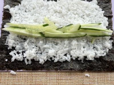 Namų ritinėliai su upėtakiu Žingsnis 4