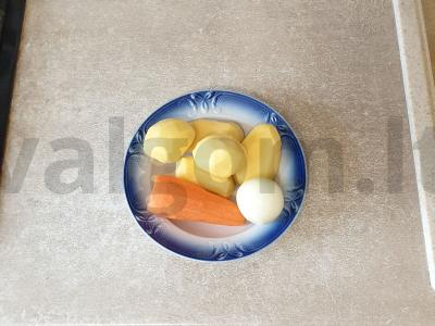 Sūrusis sriuba su kalakutiena ir ryžiais Žingsnis 2