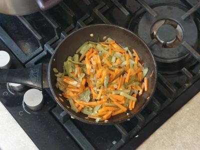 Sūrusis sriuba su kalakutiena ir ryžiais Žingsnis 5