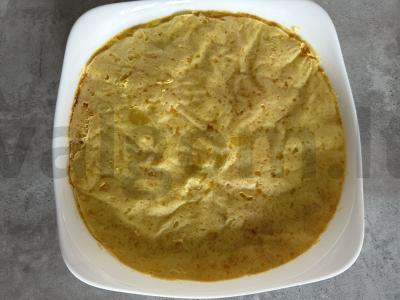 Bulvių apkepas su faršu ir pomidorų pasta pagrindine nuotrauka