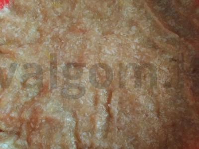 Šamų kotletai su šonine Žingsnis 1