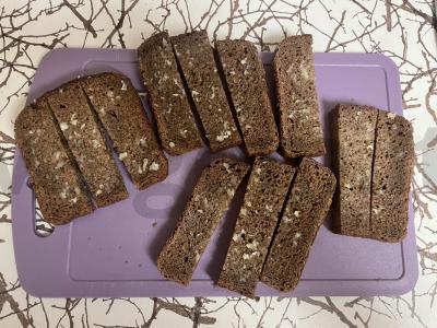 Kvapnūs česnakiniai skrebučiai Žingsnis 5