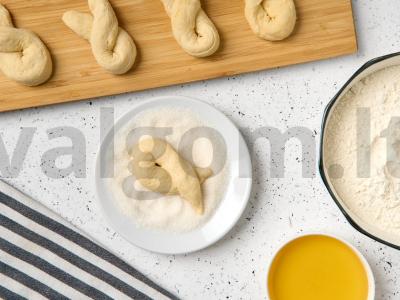 Meduoliai su grietine Žingsnis 3