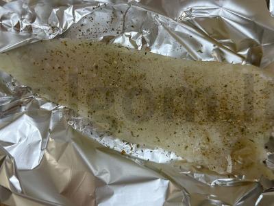 Menkių filė orkaitėje su graikiškais prieskoniais Žingsnis 3